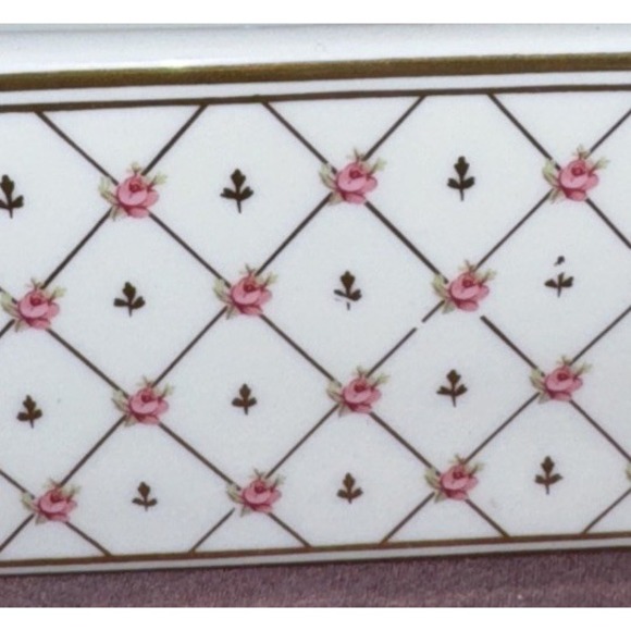 Vtg Otagiri Japan desk set 5pcs Letter, Tape, Pen And Holder Pic Frame, Clip - Picture 5 of 12